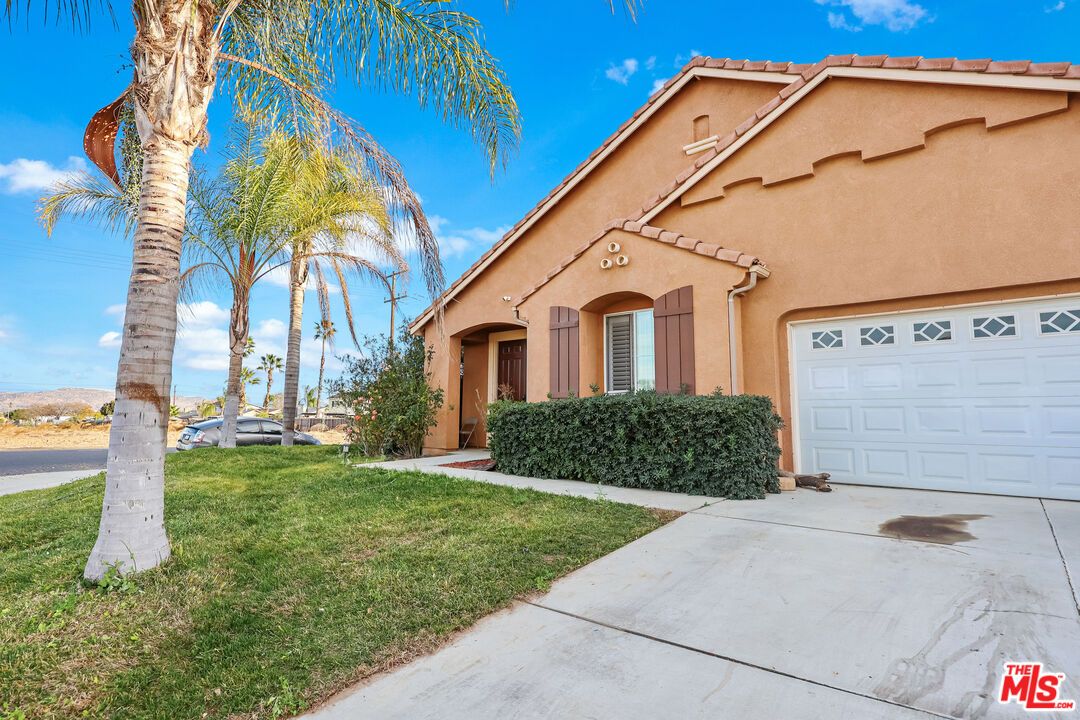 Attached, Backyard, Exterior, Facade, Mediterranean