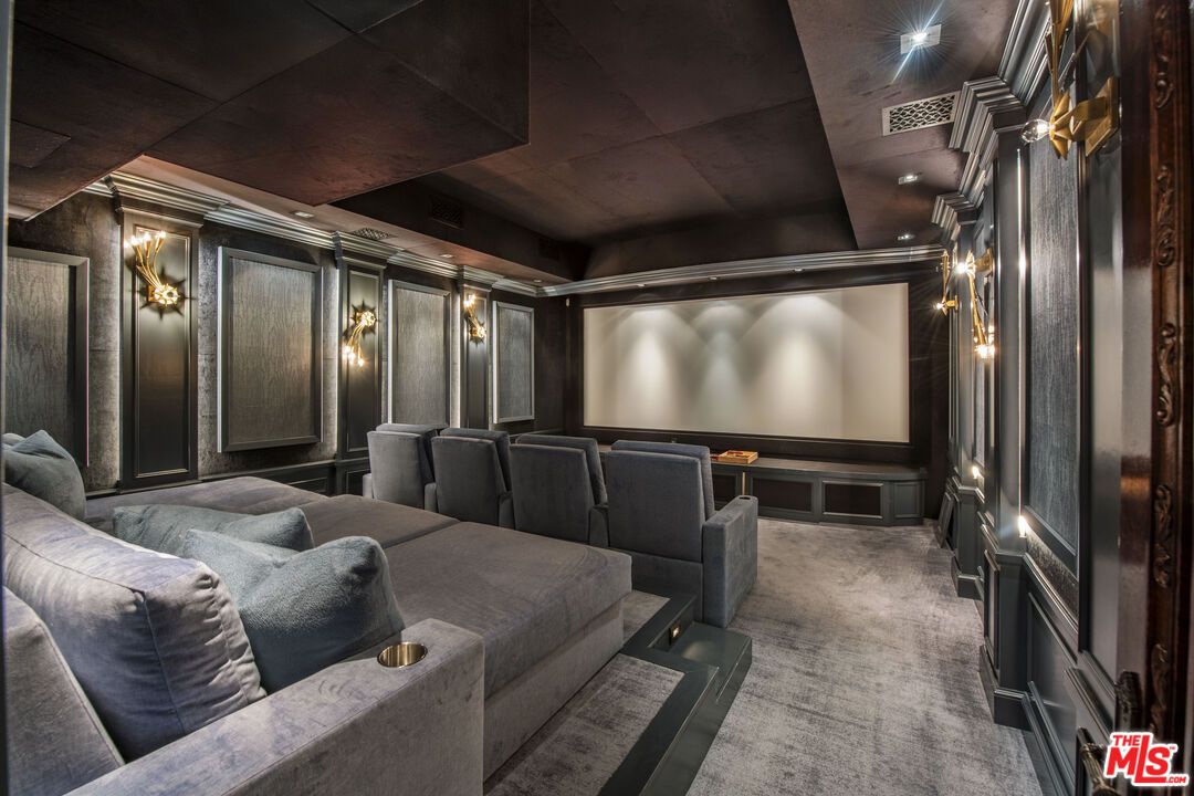 Home Theatre Room, Interior, Projection Screen, Theatre Room