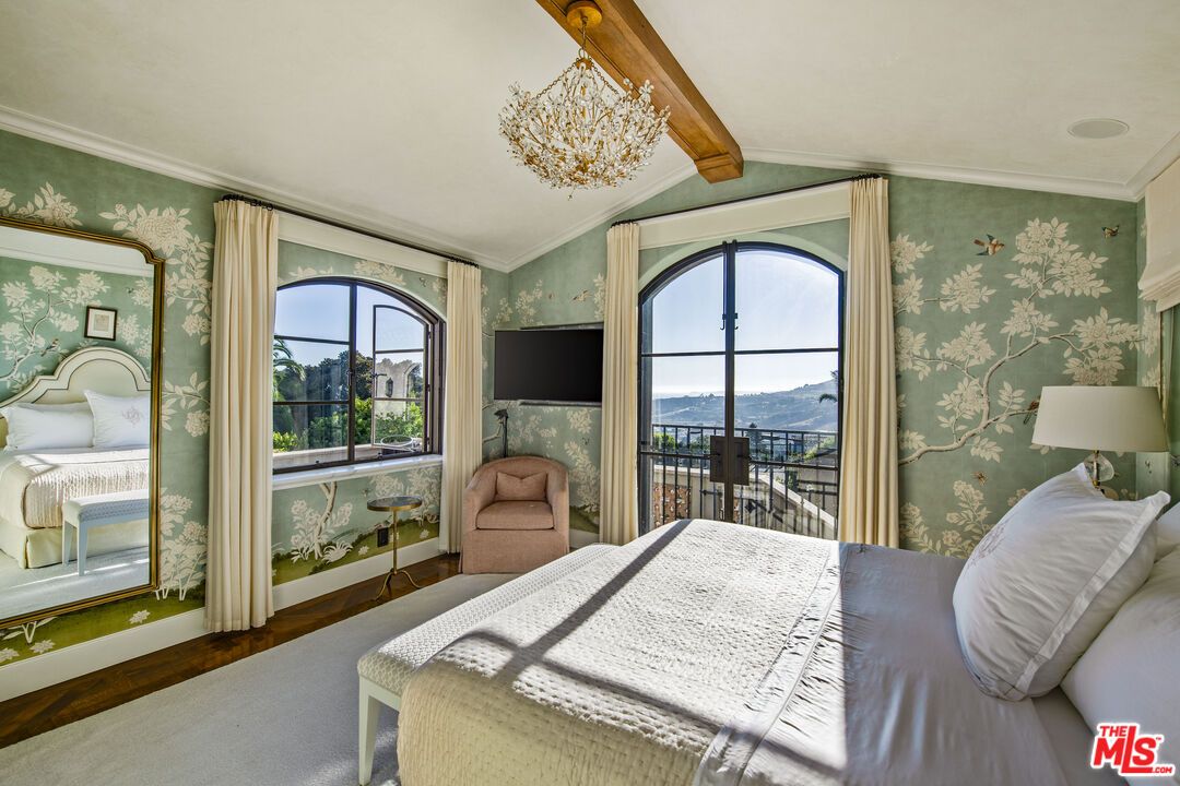Bedroom, Interior, Wooden Beams