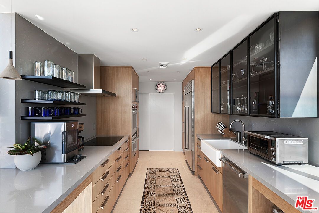 Interior, Kitchen, Recessed Lighting, Stainless Steel Appliances