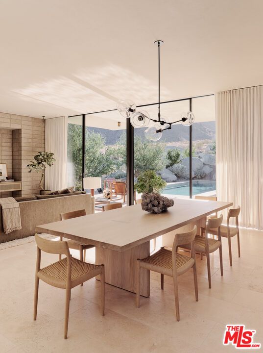 Dining room, Interior, Pendant Lights