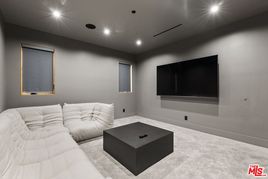 Interior, Recessed Lighting, Theatre Room