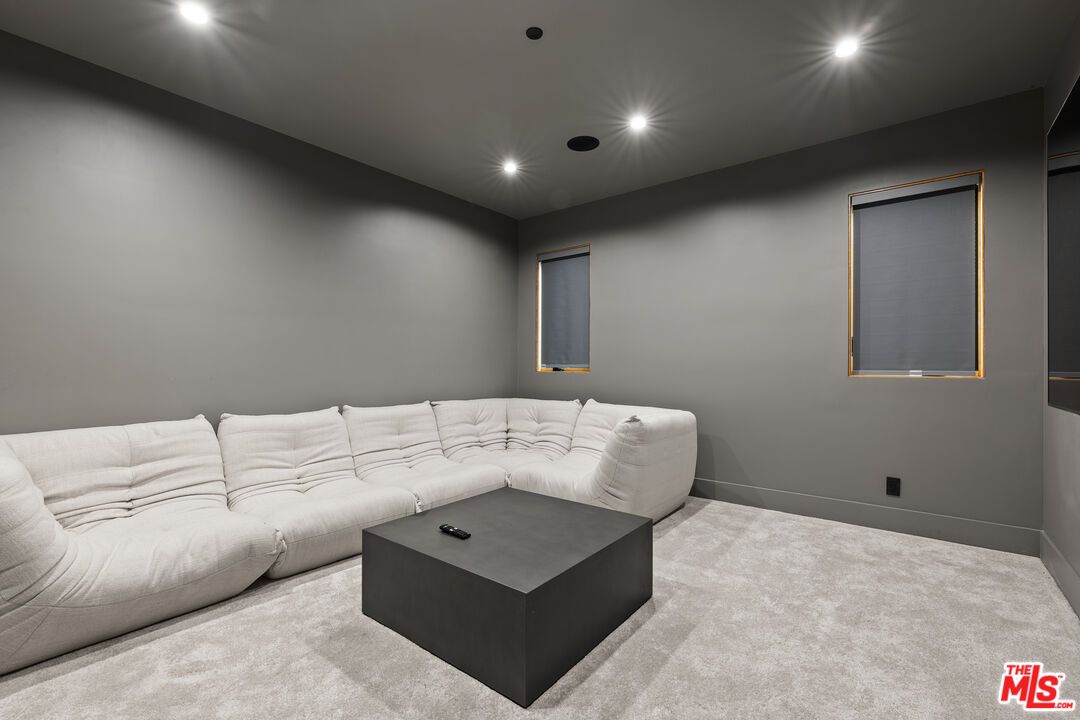 Interior, Recessed Lighting, Theatre Room