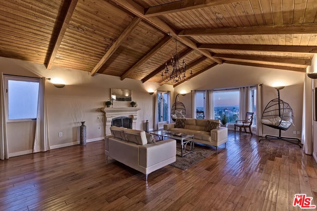 Fireplace, Interior, Living room, Wooden Beams, Wooden Ceilings, Wood Texture Flooring