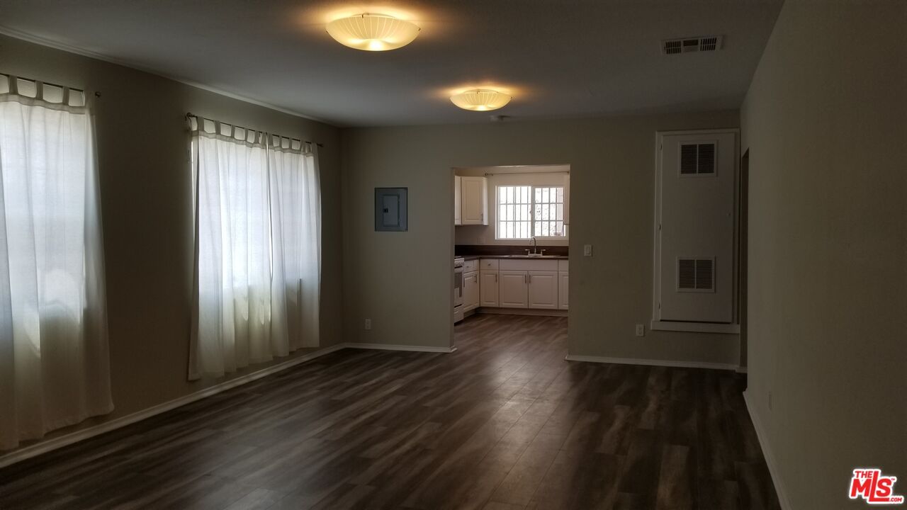 Empty room, Interior, Wood Texture Flooring