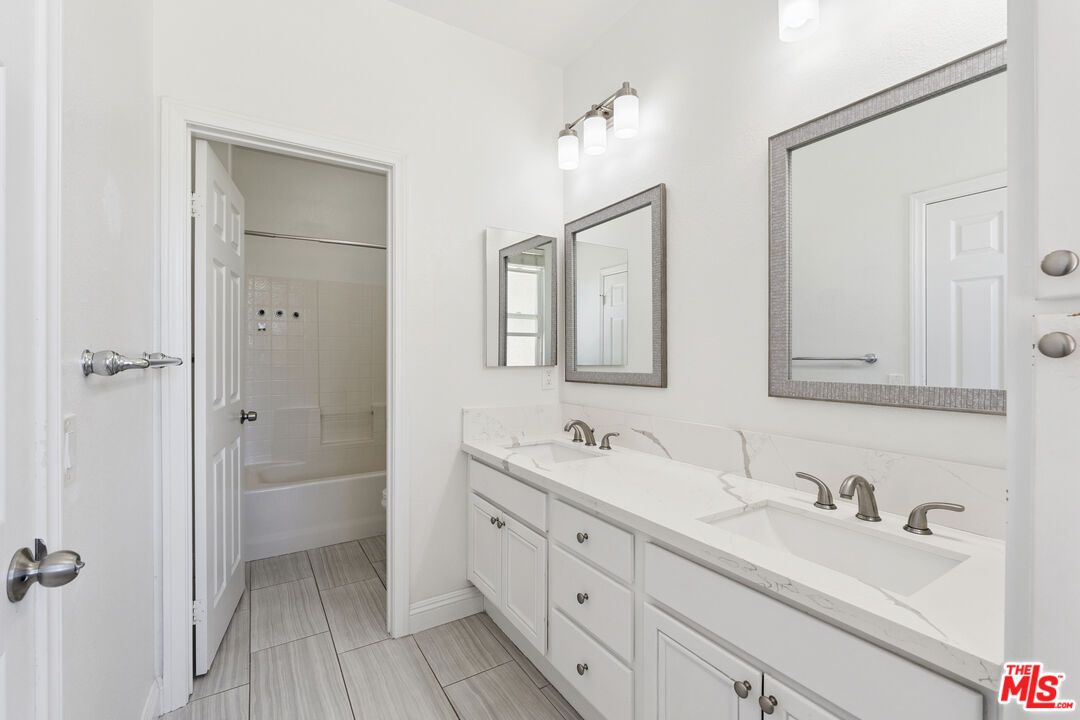 Bathroom, Dual Sink Vanities, Glass Shower, Interior