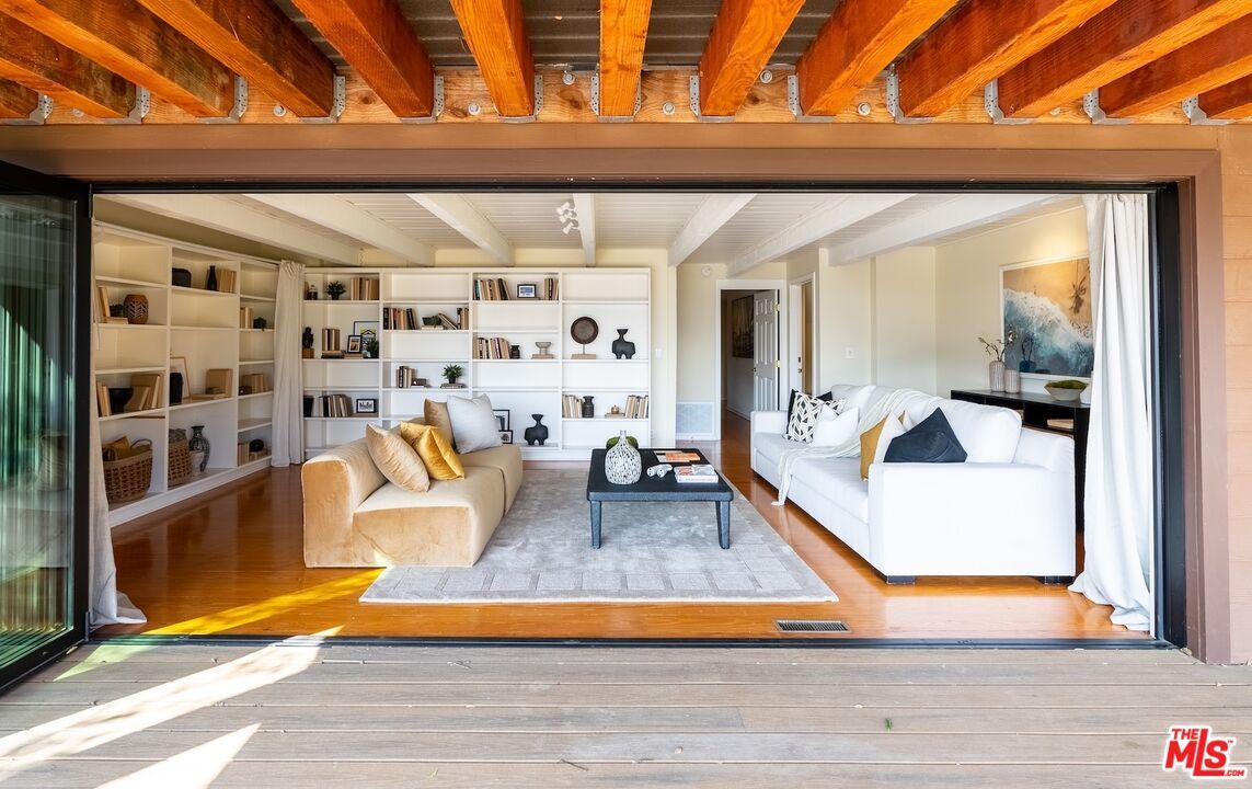 Interior, Living room, Wooden Beams, Wood Texture Flooring