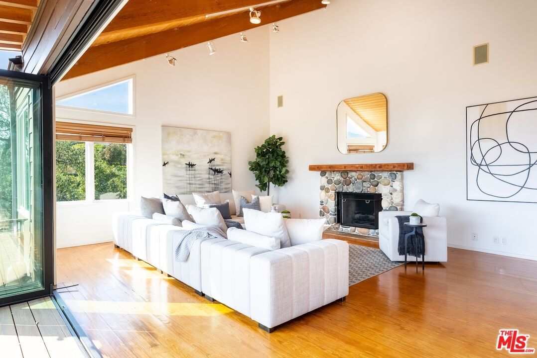 Fireplace, Interior, Living room, Wooden Beams, Wooden Ceilings, Wood Texture Flooring