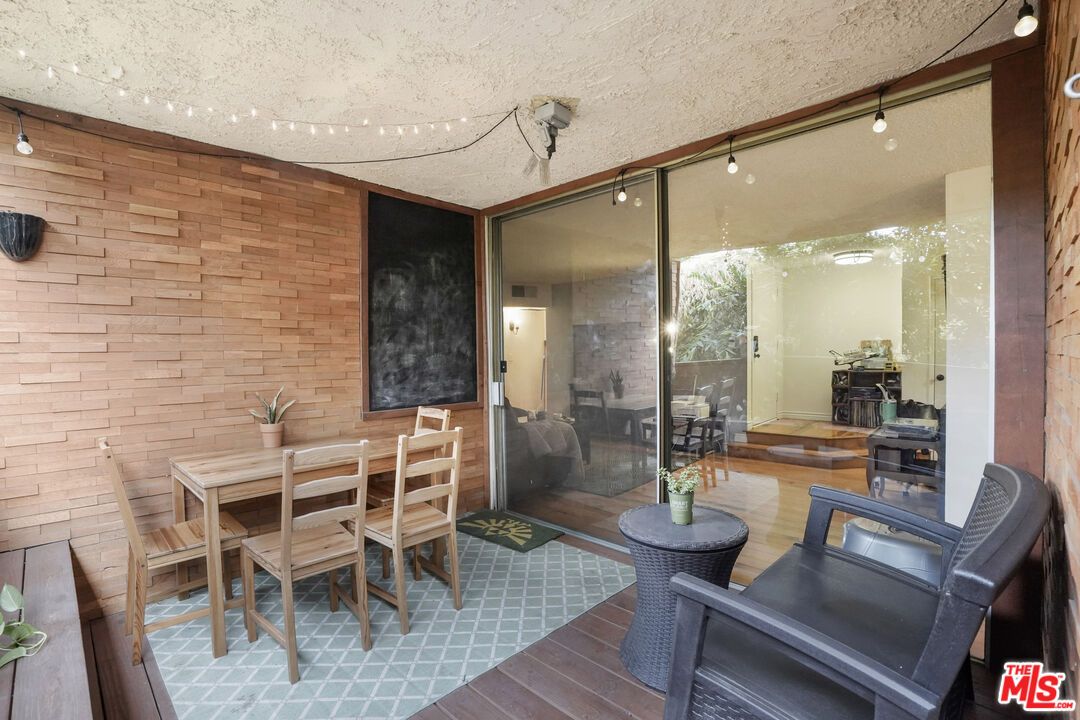 Dining room, Interior, Stone Walls, Wood Texture Flooring, Wooden Walls