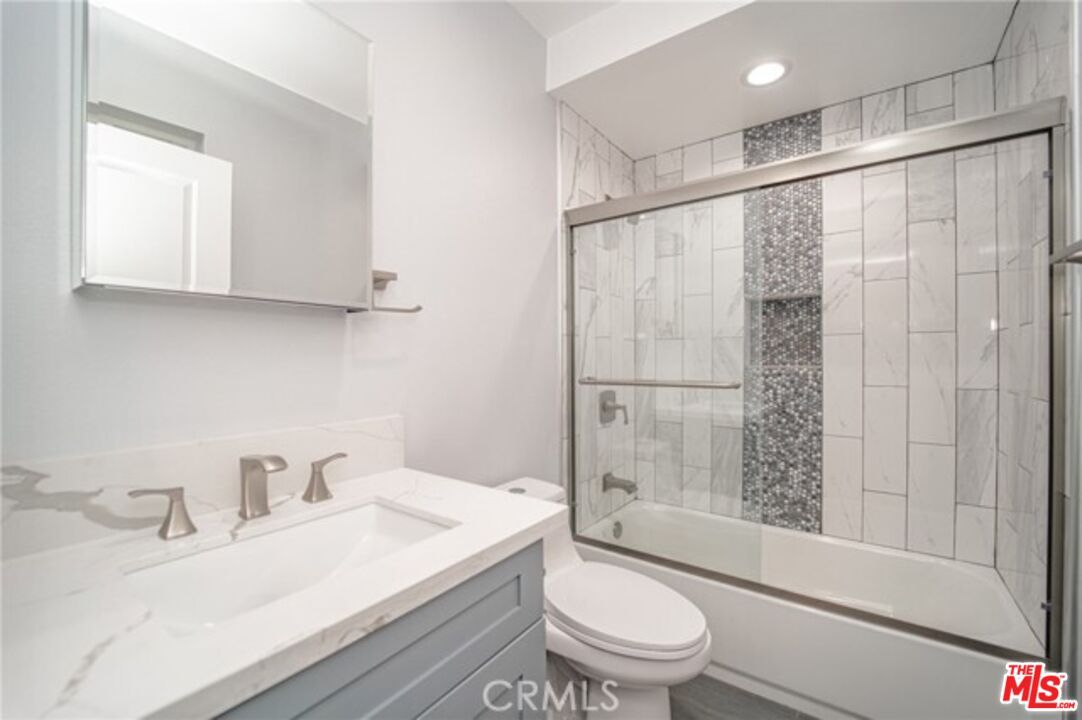 Bathroom, Glass Shower, Interior, Marble Walls, Recessed Lighting