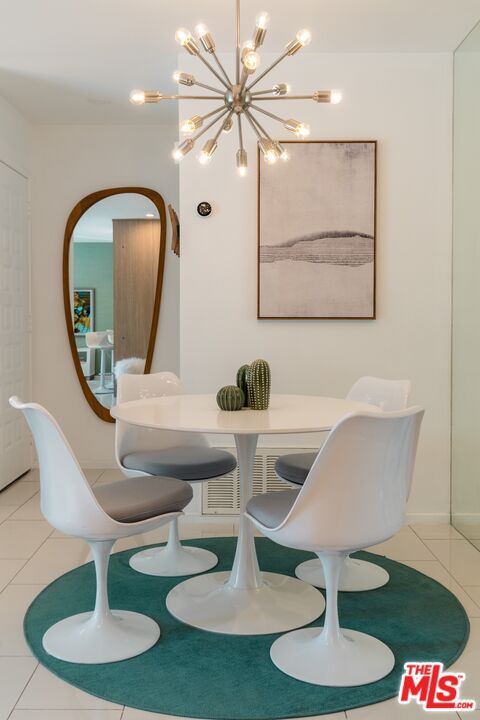 Dining room, Interior, Pendant Lights