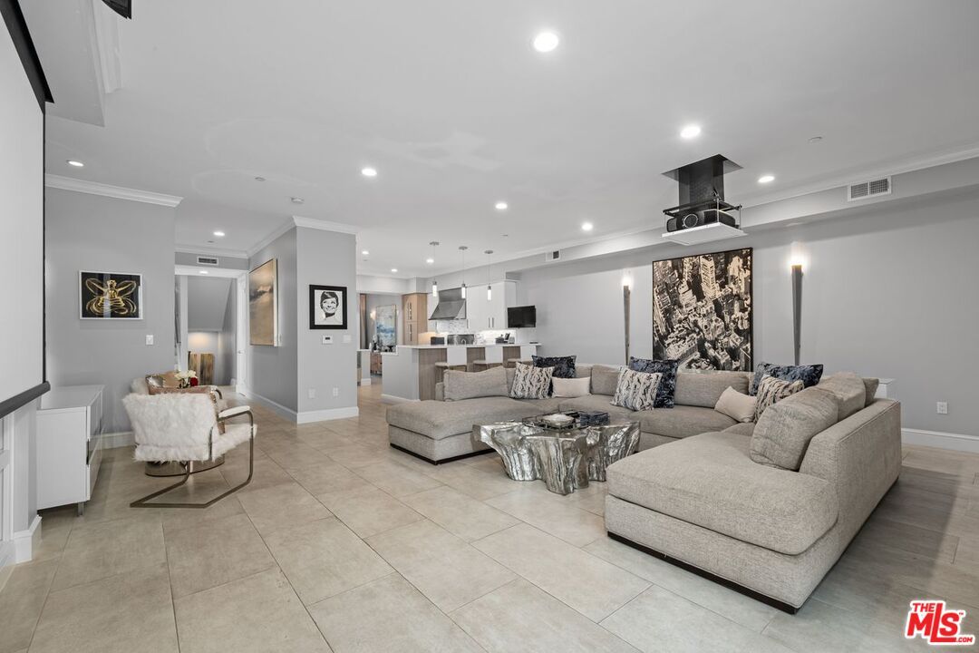 Interior, Kitchen, Living room, Pendant Lights, Recessed Lighting