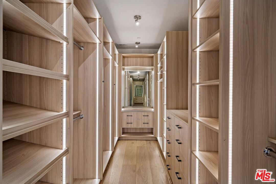 Interior, Walk-in Closets, Wood Texture Flooring
