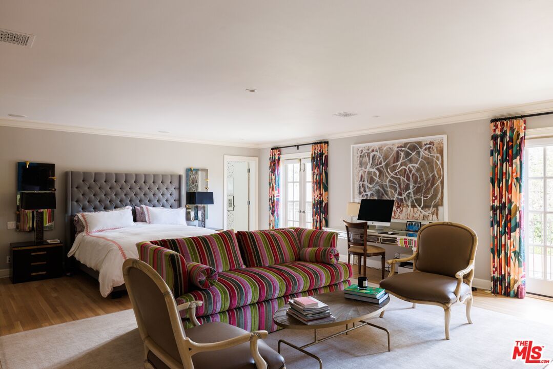 Bedroom, Home Office, Interior, Wood Texture Flooring