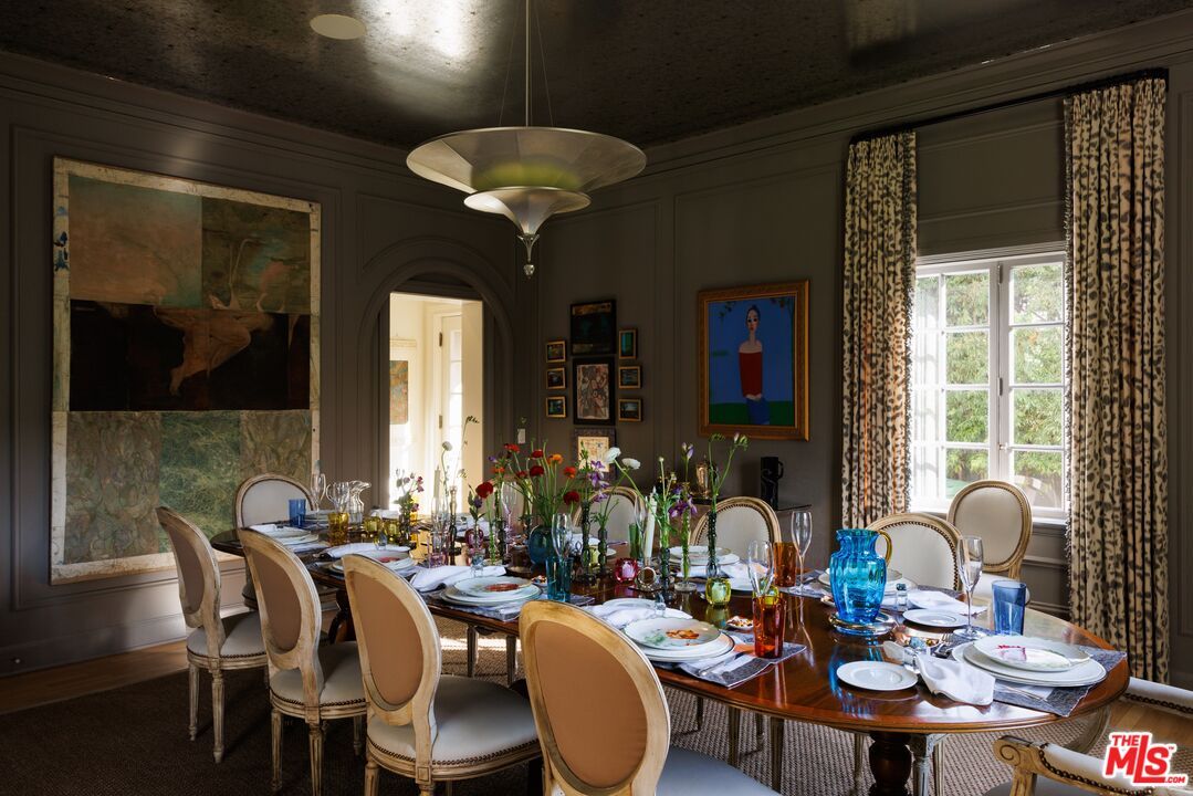 Dining room, Interior, Pendant Lights