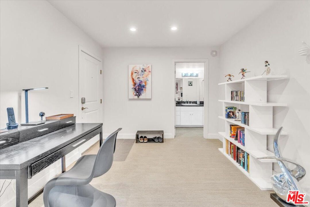 Home Office, Interior, Recessed Lighting