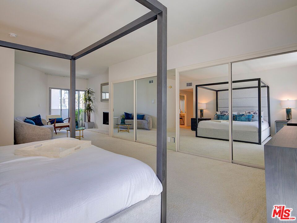 Bedroom, Fireplace, Interior