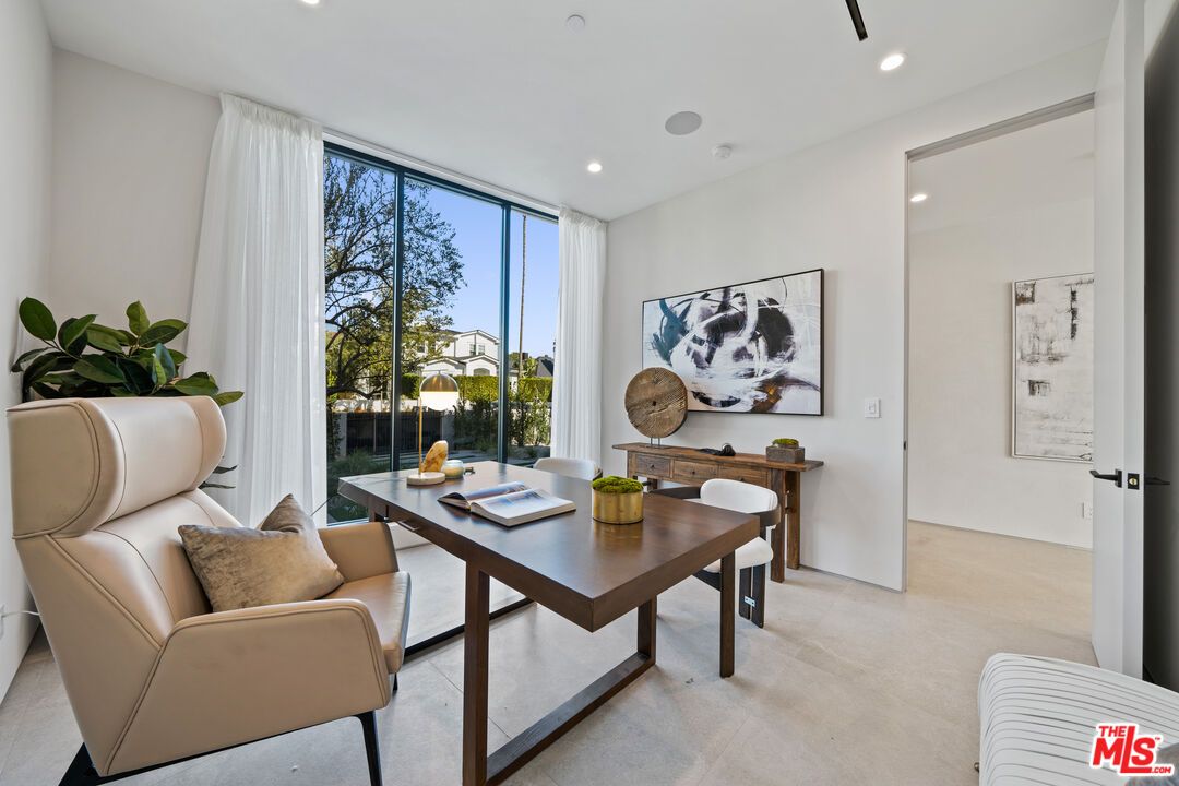 Home Office, Interior, Recessed Lighting