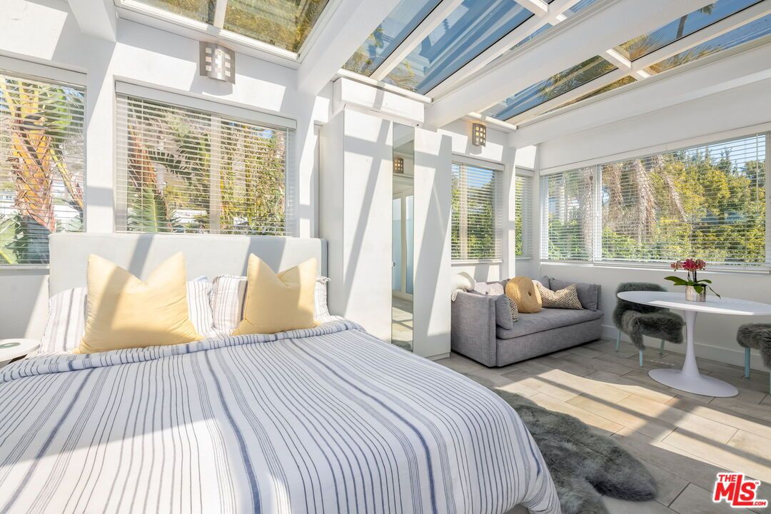 Bedroom, Interior, Sun Room, Wood Texture Flooring