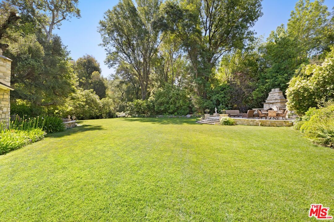 Backyard, Exterior, Fireplace