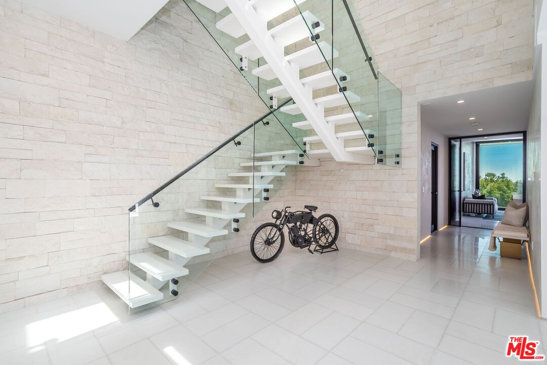Interior, Recessed Lighting, Stone Walls