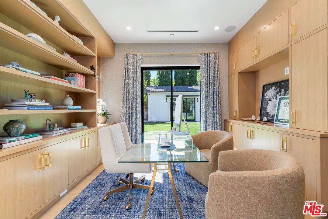 Home Office, Interior, Recessed Lighting