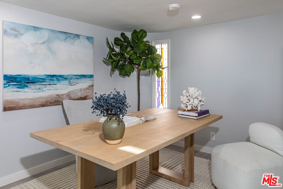 Home Office, Interior, Recessed Lighting