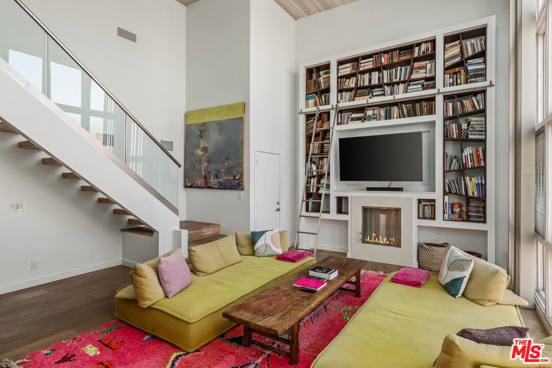 Fireplace, Interior, Living room, Wood Texture Flooring