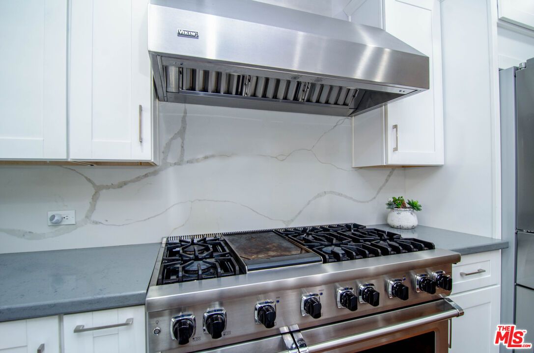 Interior, Kitchen, Marble Walls, Stainless Steel Appliances