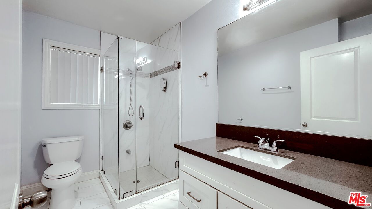 Bathroom, Glass Shower, Interior, Marble