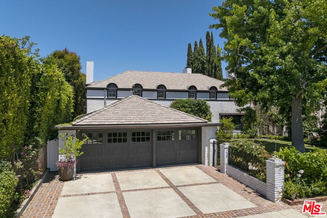 Attached, Backyard, Detached Garage, Exterior, Facade, French Provincial