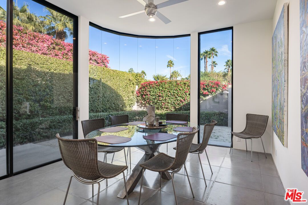 Dining room, Interior, Recessed Lighting, Sun Room