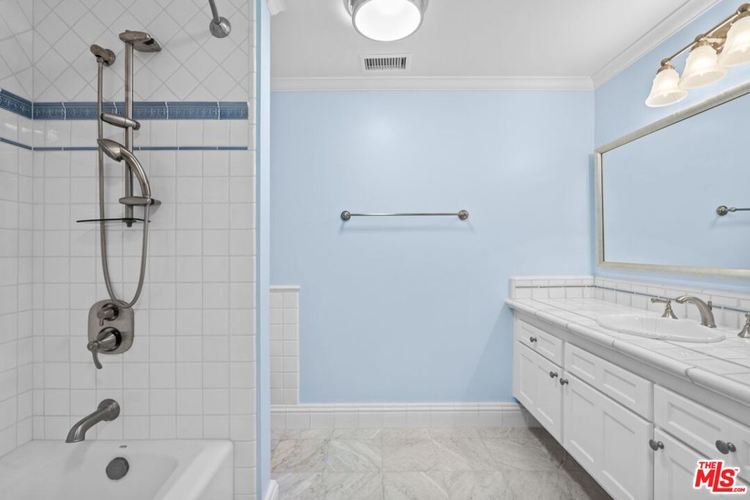 Bathroom, Interior, Marble, Tile Countertops