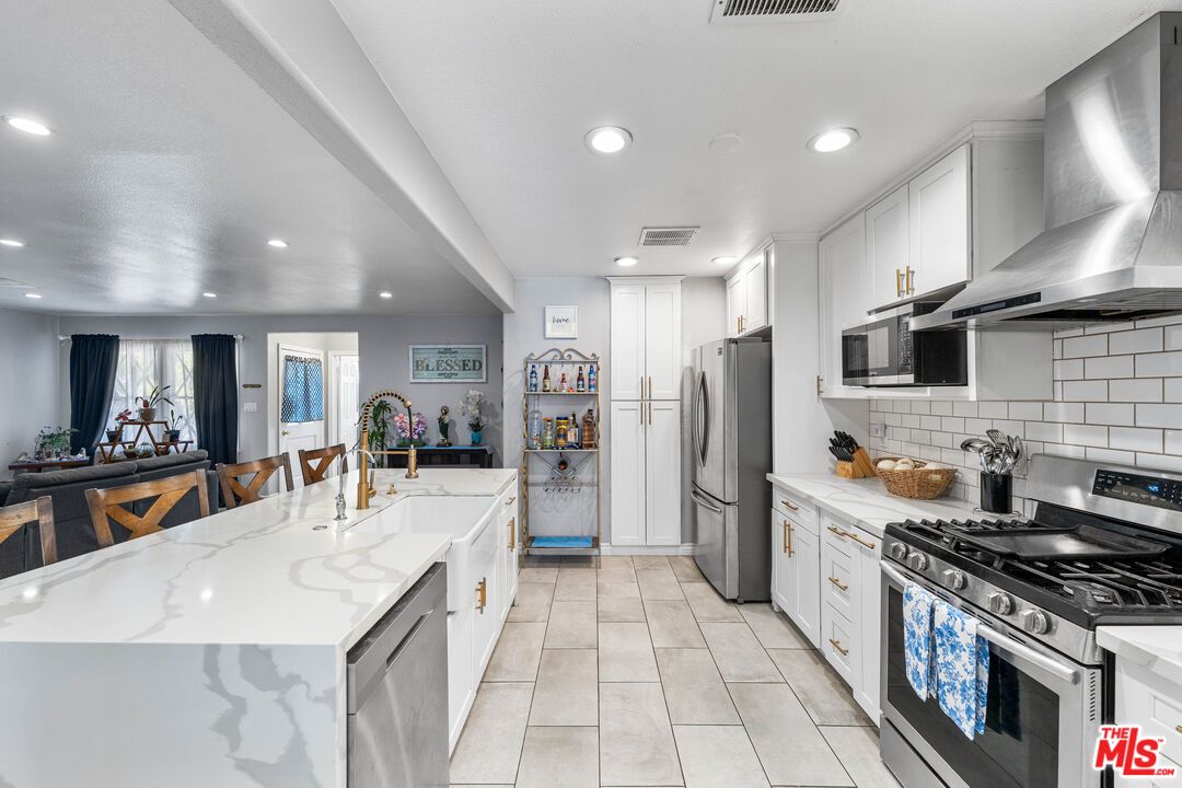 Interior, Kitchen, Recessed Lighting, Stainless Steel Appliances