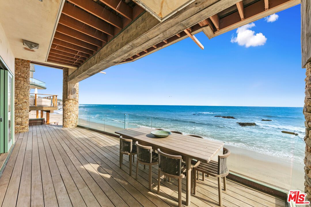 Exterior, Water, Wood Texture Flooring