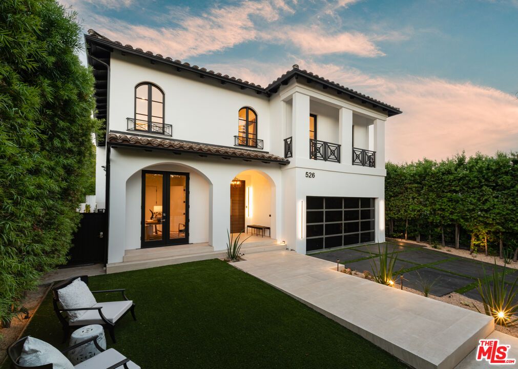 Attached, Backyard, Exterior, Facade, Spanish Mediterranean