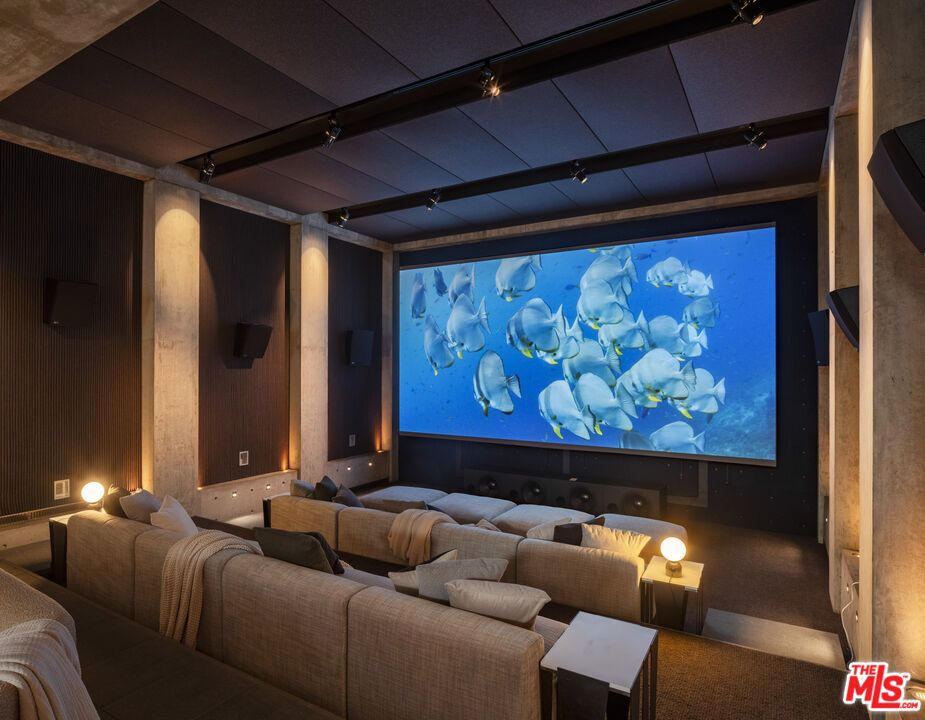 Interior, Projection Screen, Theatre Room