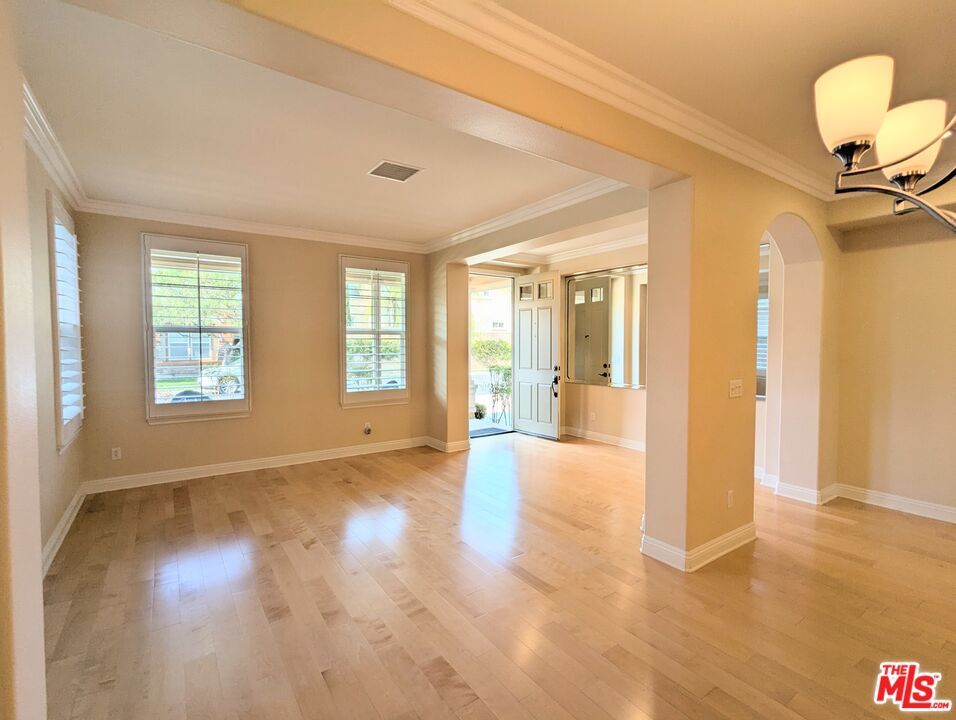 Empty room, Interior, Wood Texture Flooring