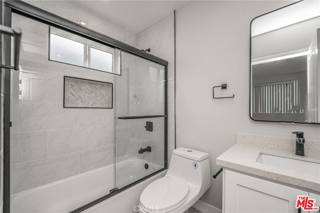 Bathroom, Glass Shower, Interior, Marble Walls