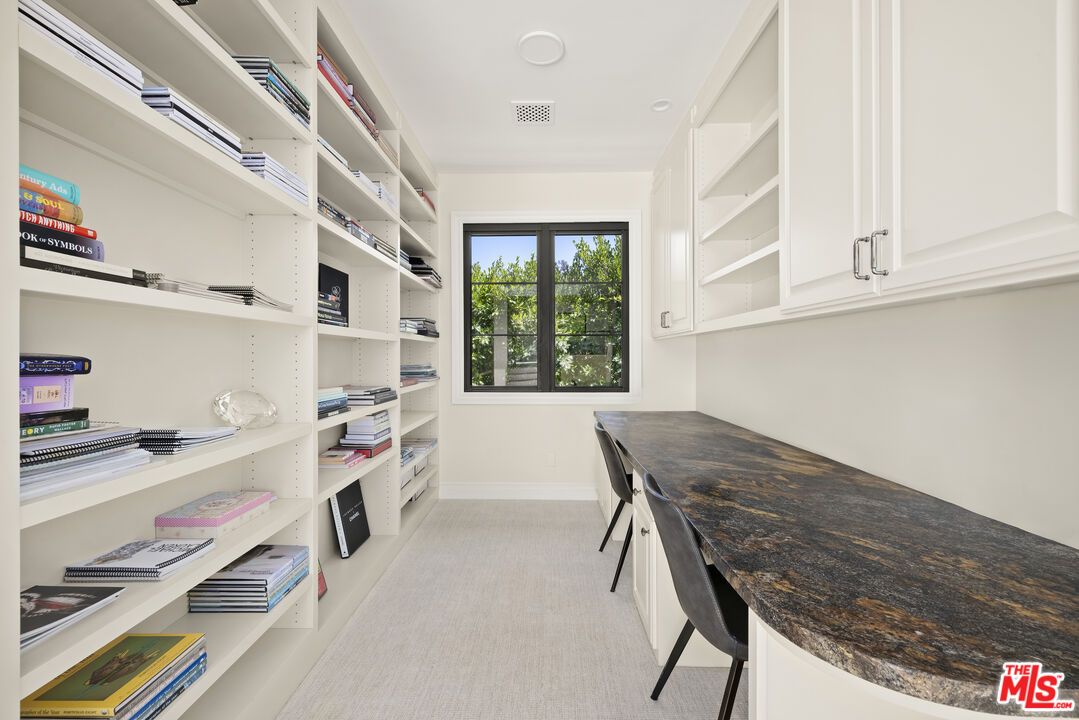 Home Office, Interior, Recessed Lighting