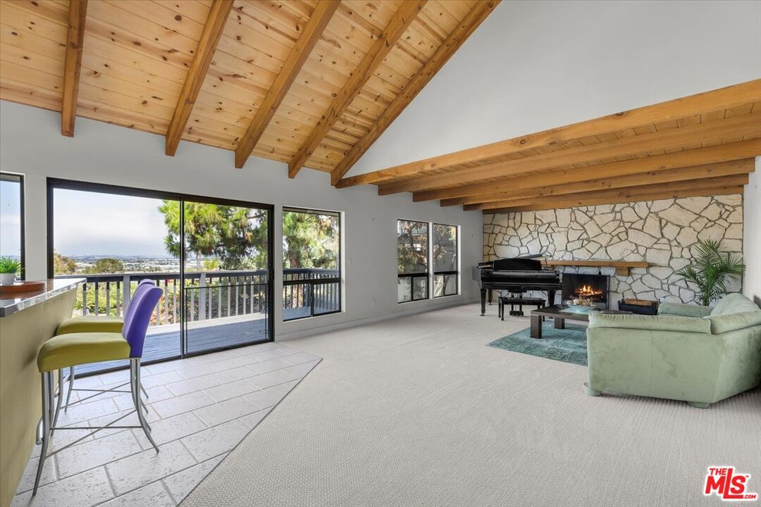 Fireplace, Interior, Living room, Piano, Wooden Beams, Wooden Ceilings