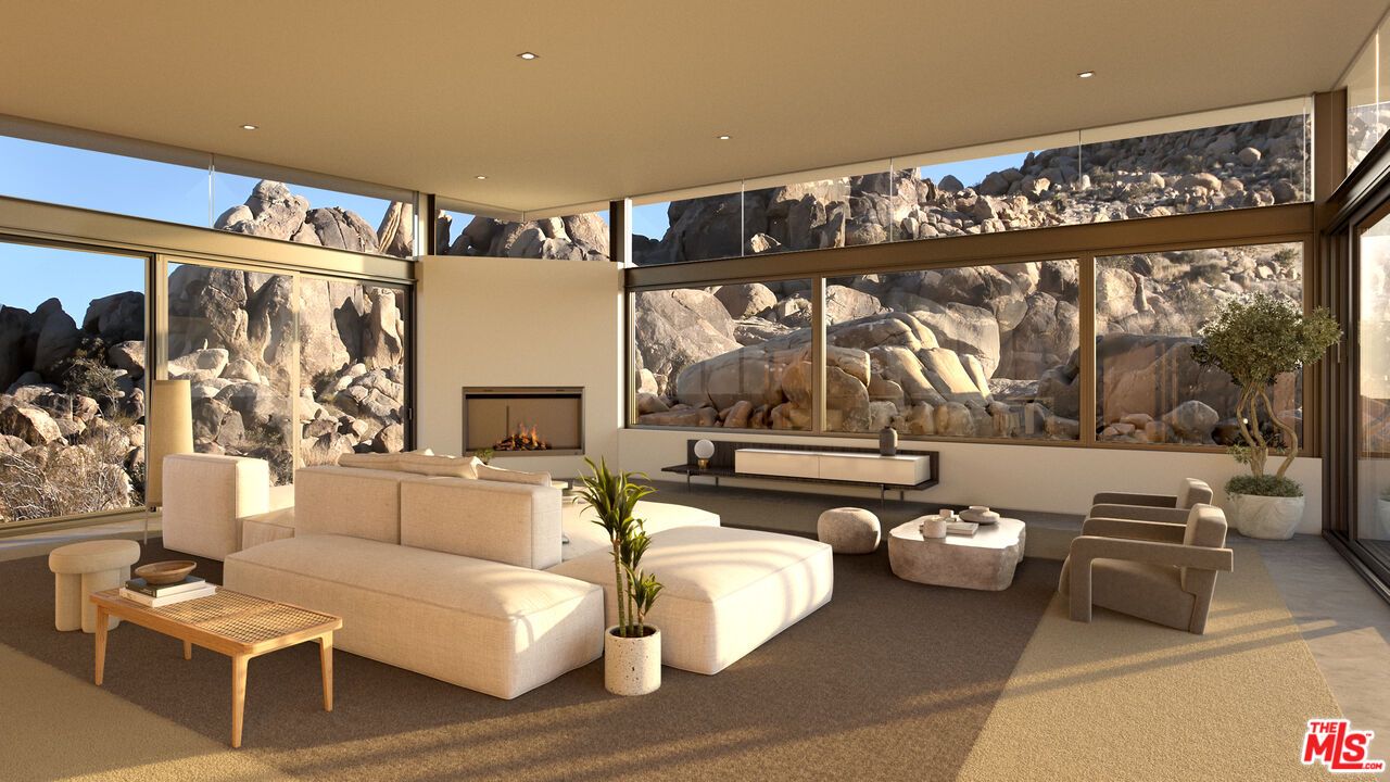 Fireplace, Interior, Living room, Recessed Lighting