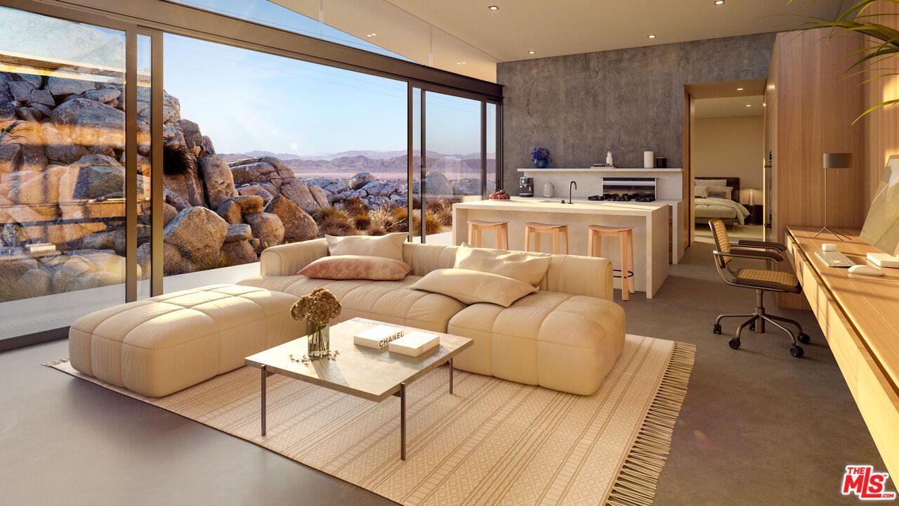 Home Office, Interior, Living room, Recessed Lighting