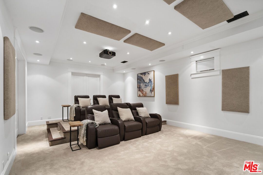 Home Theatre Room, Interior, Recessed Lighting, Theatre Room