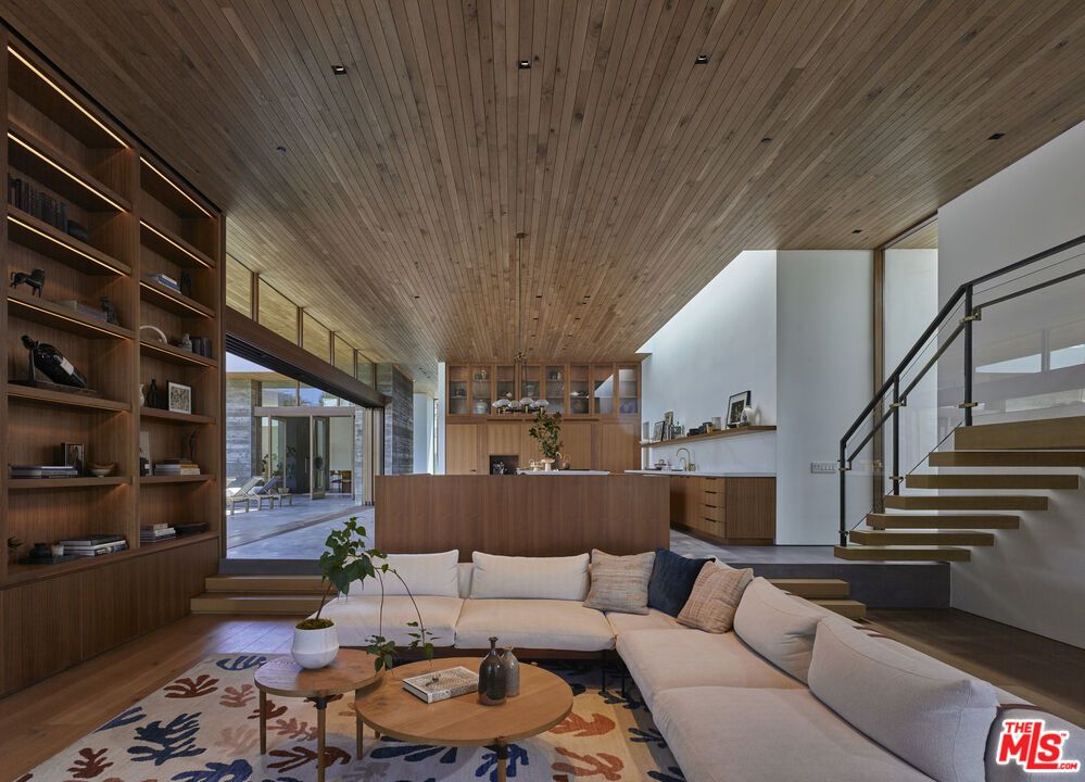 Interior, Living room, Pendant Lights, Wooden Ceilings, Wood Texture Flooring