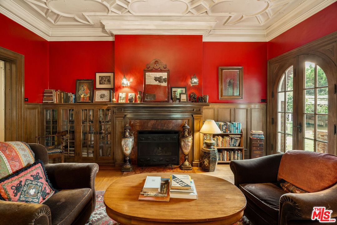 Fireplace, Interior, Living room, Wood Texture Flooring