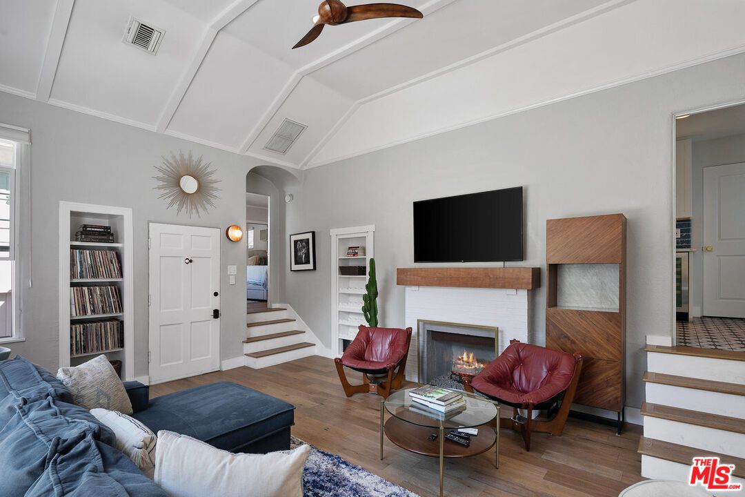 Fireplace, Interior, Living room, Wood Texture Flooring