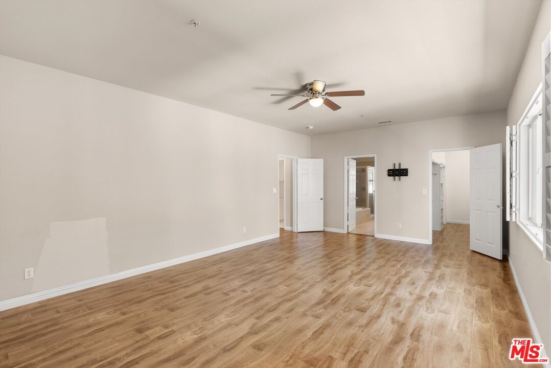 Empty room, Interior, Wood Texture Flooring