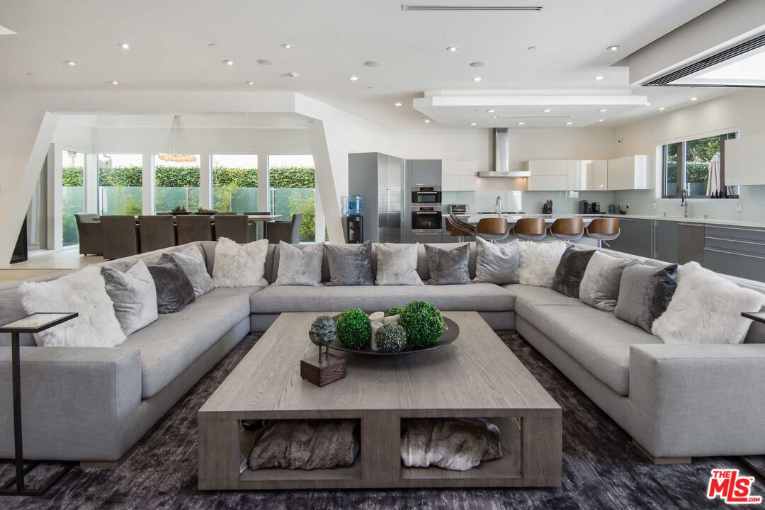 Interior, Kitchen, Living room, Recessed Lighting, Stainless Steel Appliances