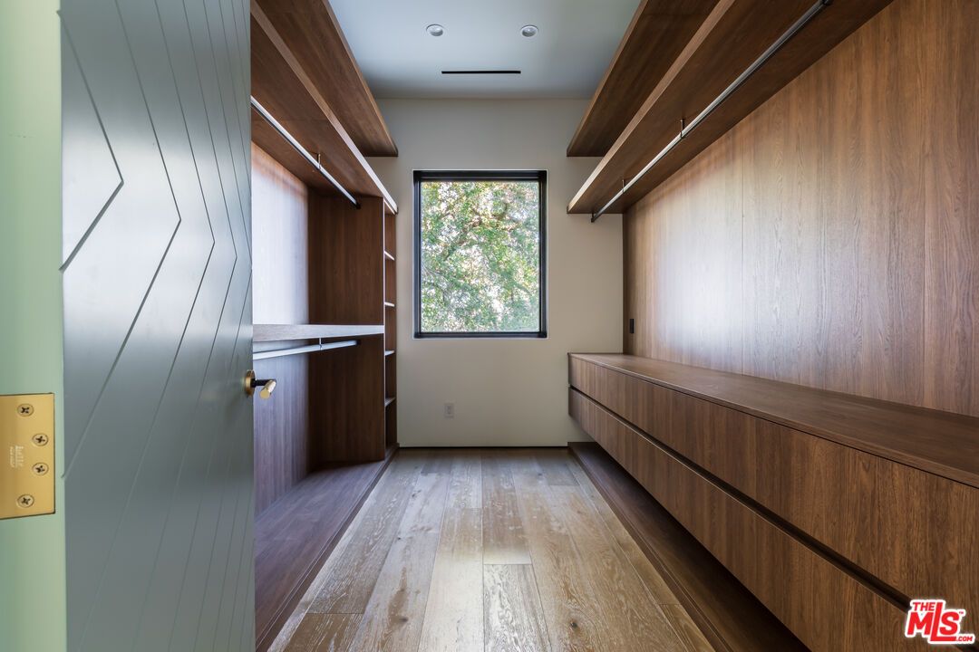 Elevator, Interior, Recessed Lighting, Wood Texture Flooring, Wooden Walls